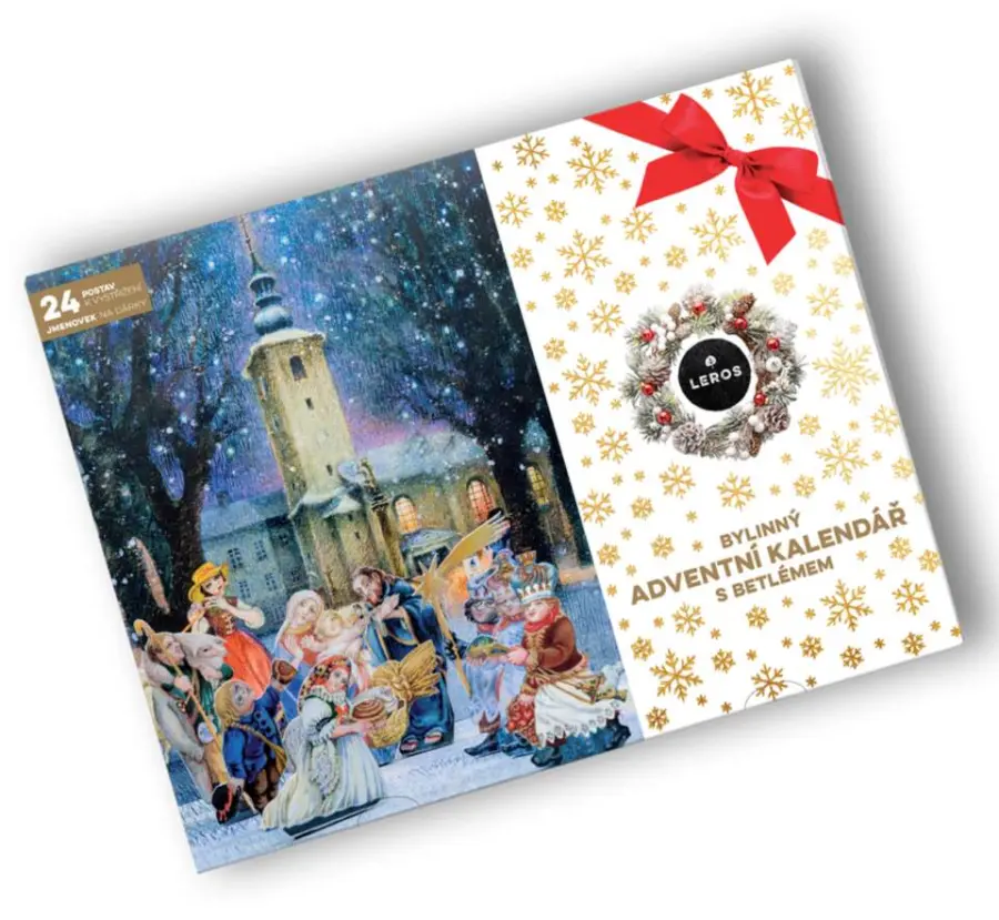 12643-leros bylinny adventni kalendar s betlemem 12643-leros bylinny adventni kalendar s betlemem